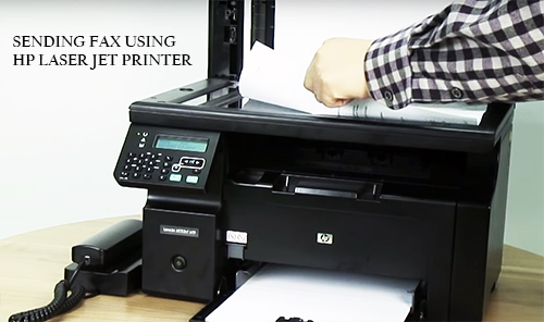 Hp printer faxing